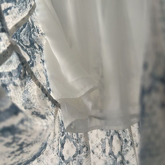 Karlie Printed Lo g Sleeve Maxidress L - Picture 7 of 10